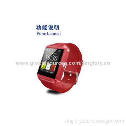 1.55-inch Smart Watch Phones with 512MB RAM/4GB ROM, Sync Incoming Call, Message and Count Steps